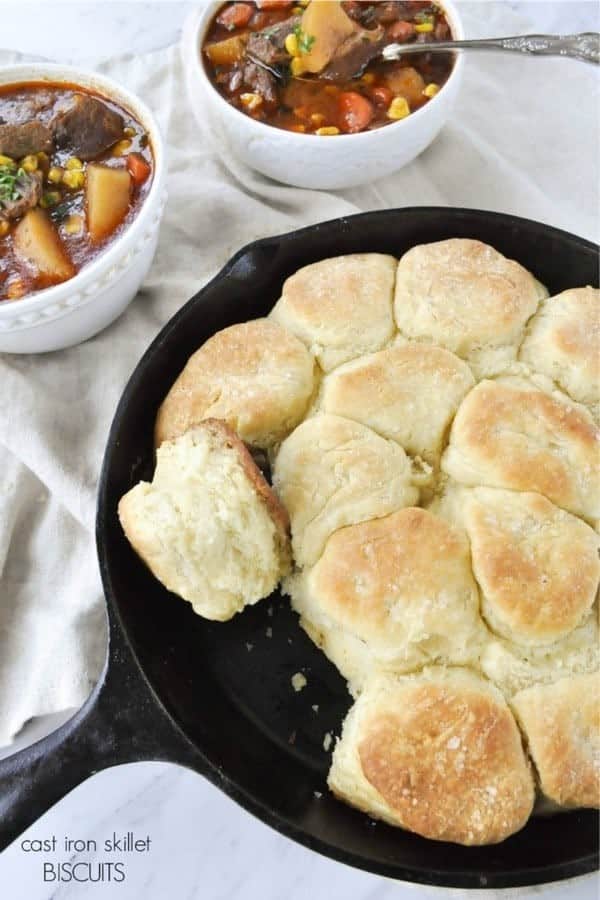 Cast Iron Skillet Biscuits