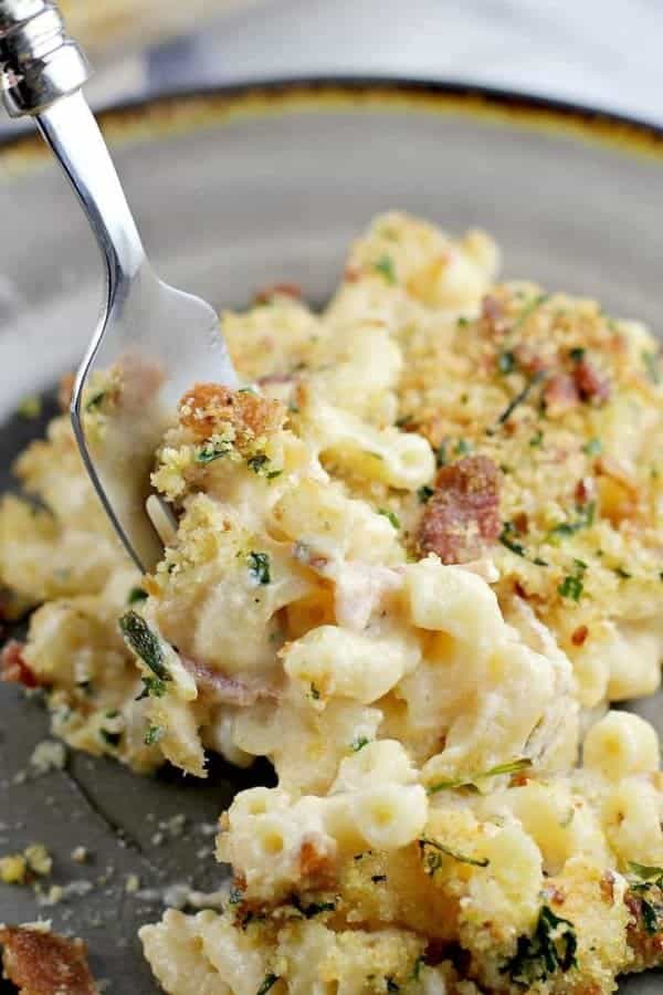 BACON & BOURSIN MACARONI & CHEESE