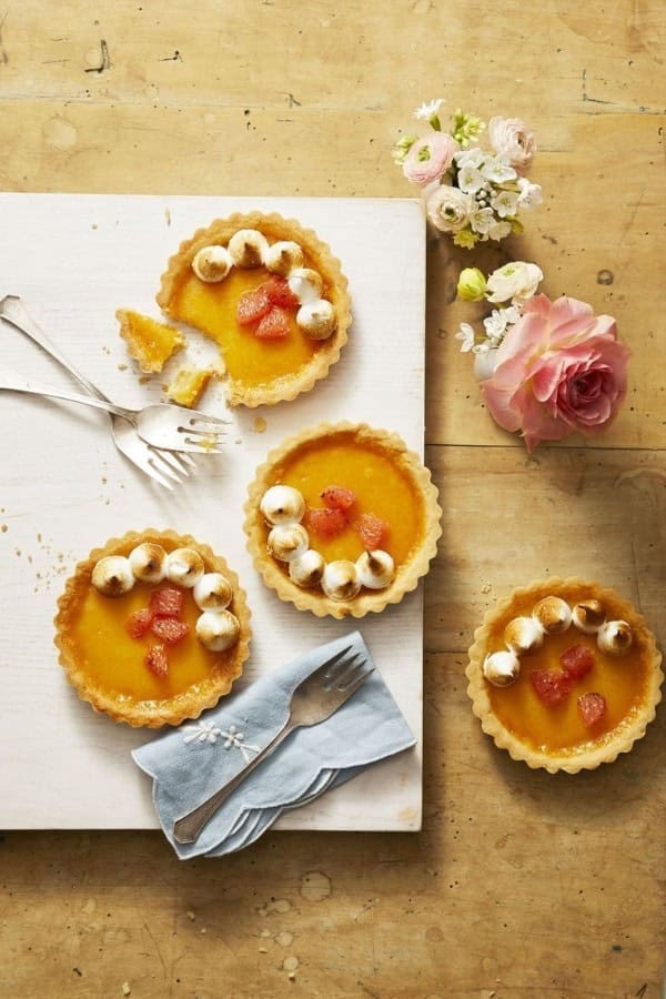 RUBY RED GRAPEFRUIT TARTLETS