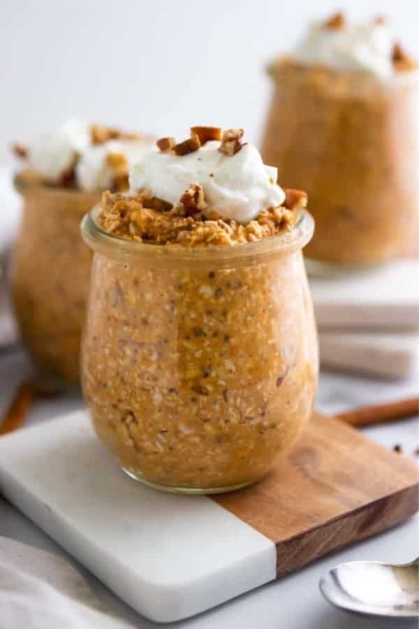 Pumpkin Pie Overnight Oats