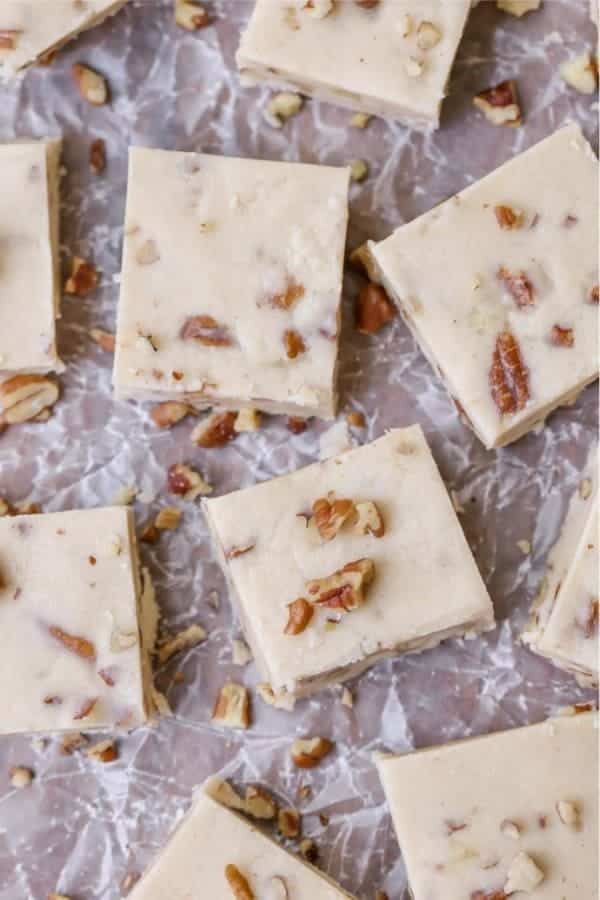 Homemade Butter Pecan Fudge Recipe