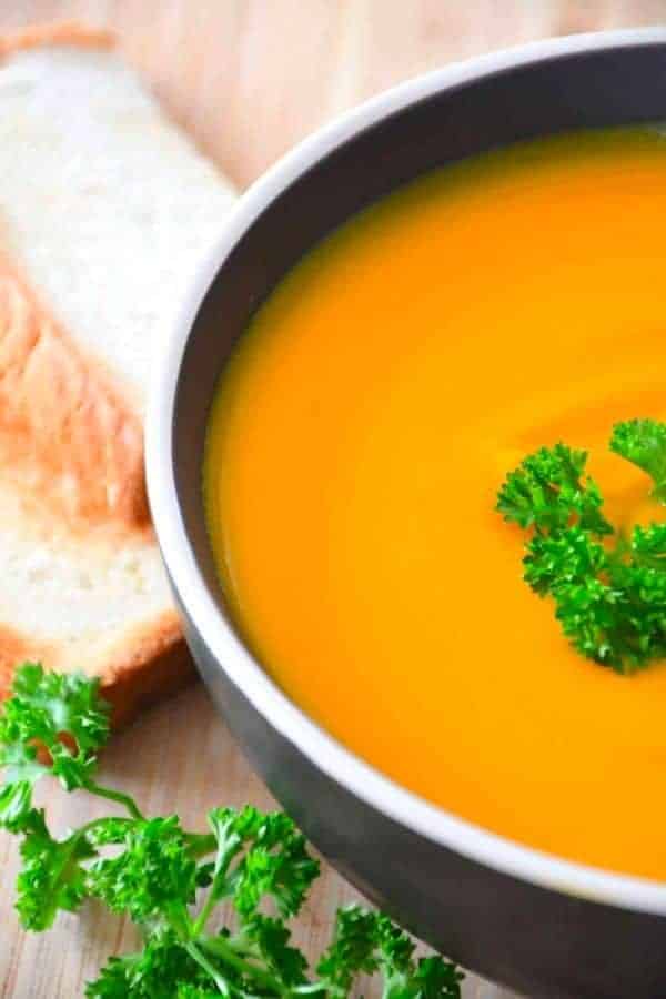 LOW SODIUM BUTTERNUT SQUASH SOUP