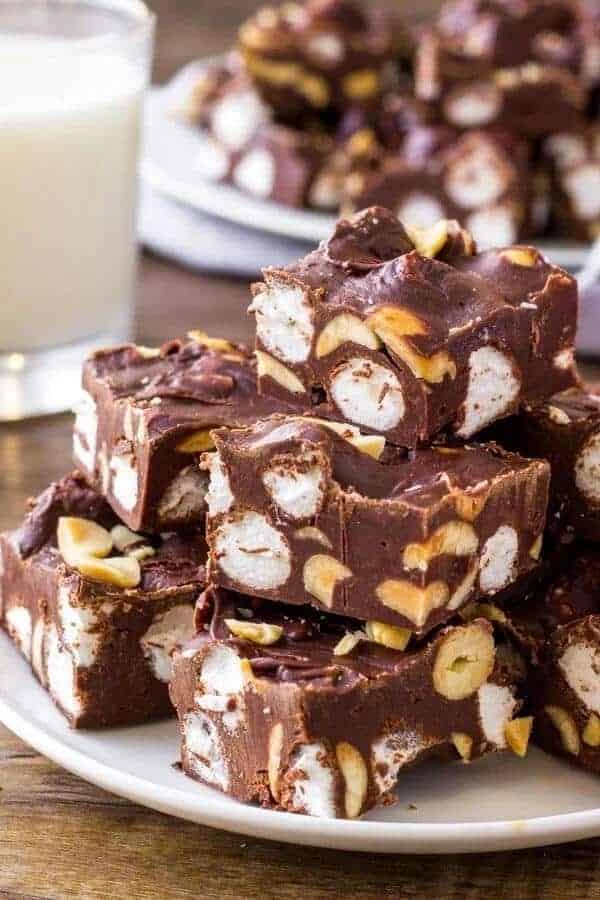 ROCKY ROAD FUDGE