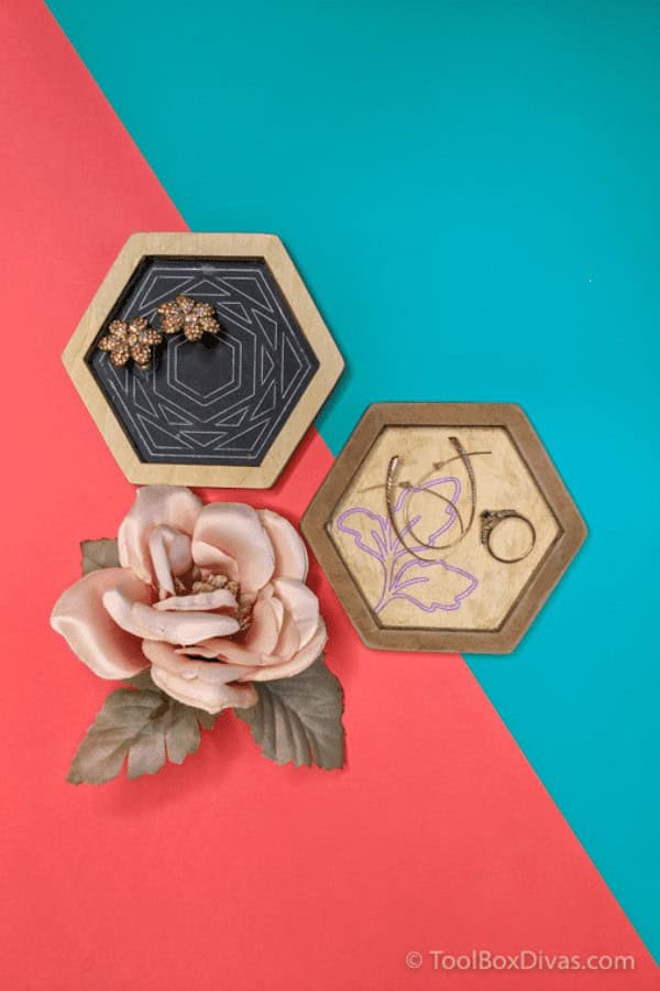 Hexagon Jewelry Tray