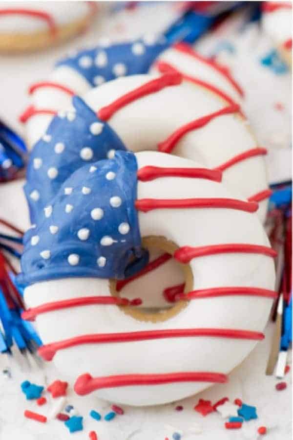 American Flag Donuts