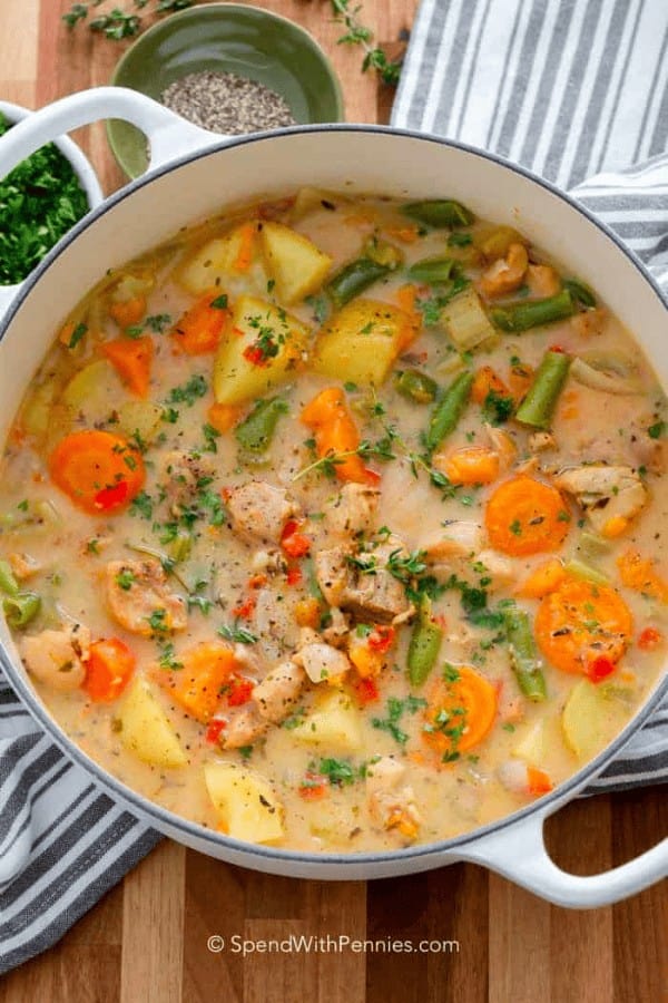 Chicken and Vegetable Stew