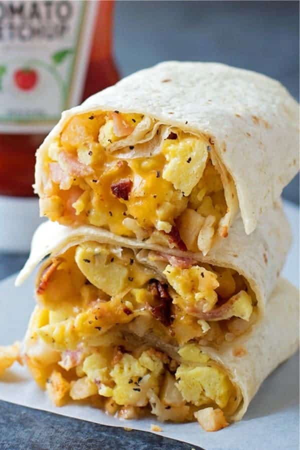 Freezer-Friendly Breakfast Burritos