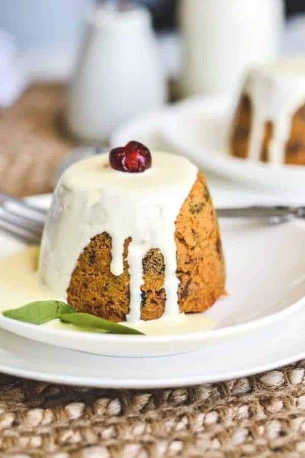 MINI CHRISTMAS STEAMED PUDDINGS