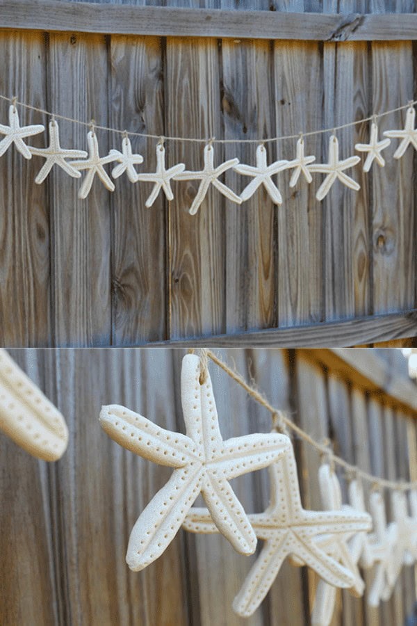 Starfish Salt Dough Garland