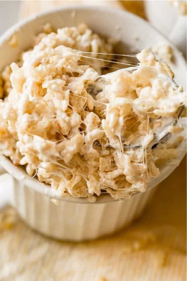 Rice Krispie Treat in a Mug for One