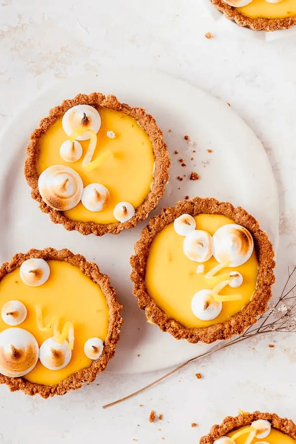 Summer Yuzu Lemon Tarts