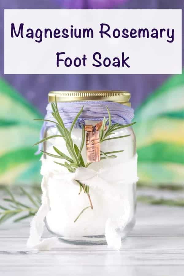 ROSEMARY MAGNESIUM FOOT SOAK