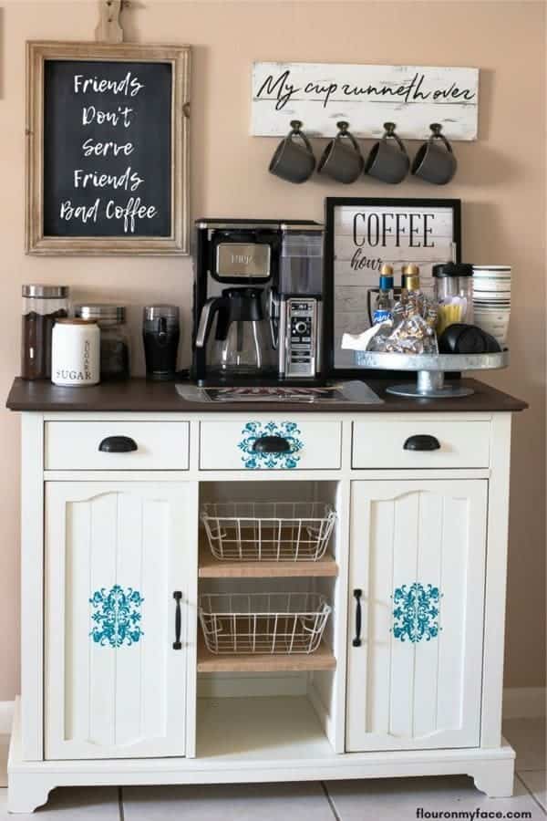 How To Make a DIY Coffee Bar at Home