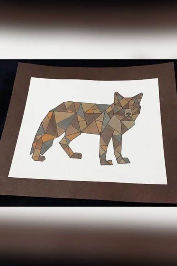 GEOMETRIC ANIMAL ART