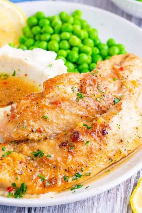 SLOW COOKER LEMON GARLIC CHICKEN