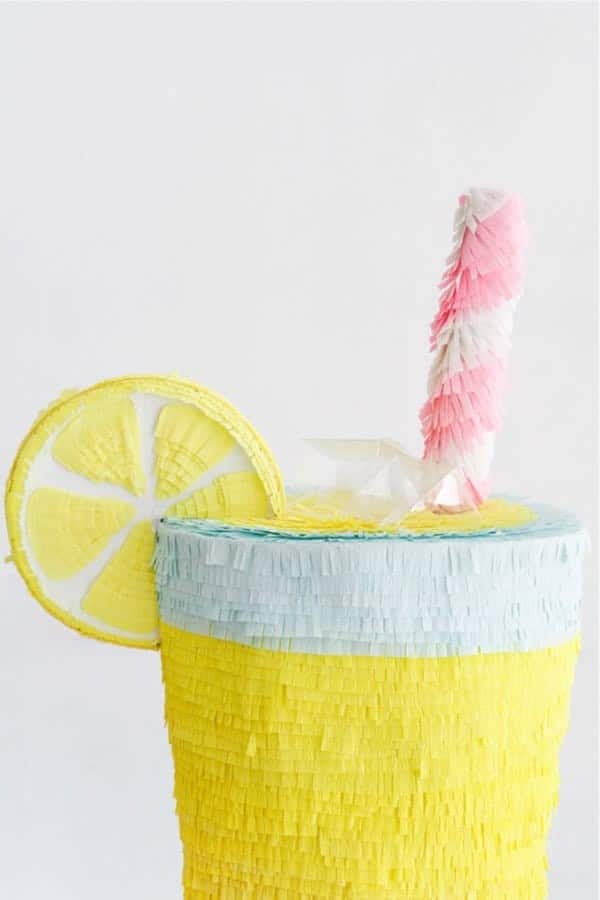 DIY Lemonade Pinata Craft Project