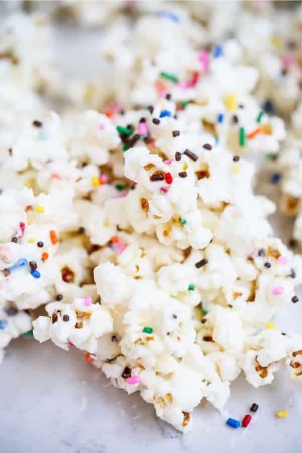 Cake Batter Popcorn