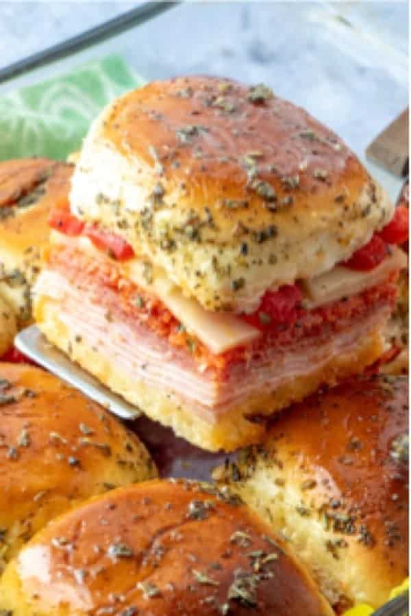 Hot Italian Sub Sliders