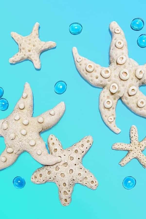 STARFISH SALT DOUGH ORNAMENTS