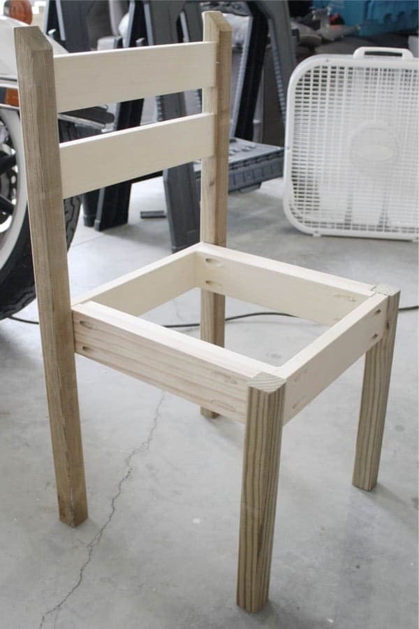 DIY Kids Chair Plans