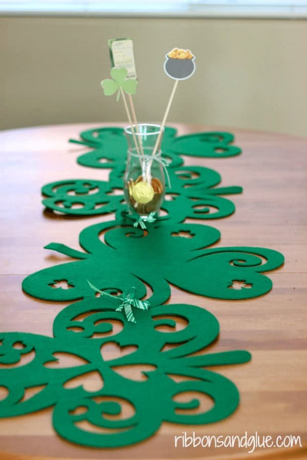 Shamrock Table Runner