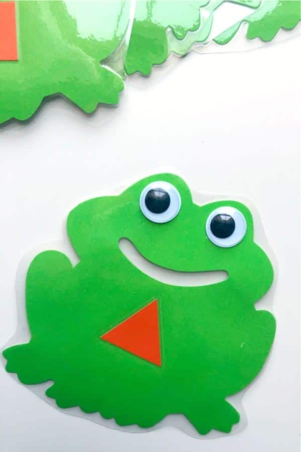 Frog Match Activity for Preschoolers