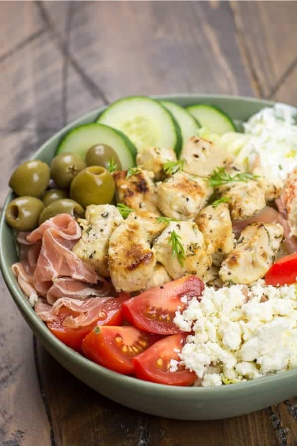 Greek Chicken Power Bowls