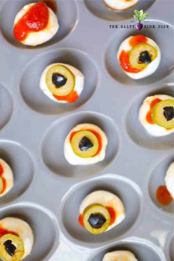 Mozzarella Eyeball Tray