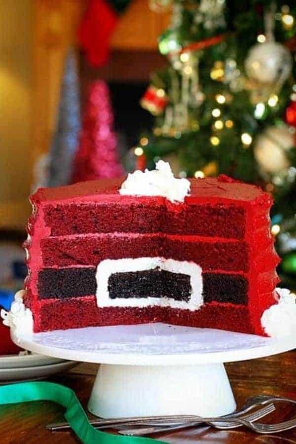 SANTA’S BELT CAKE