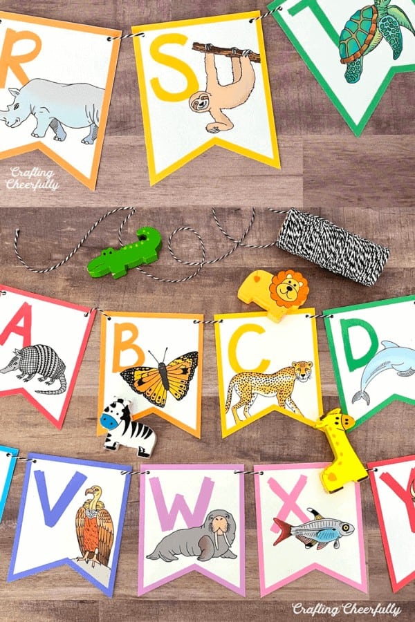 ABC Animal Banner