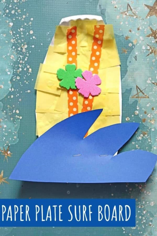 PAPER PLATE SURFBOARD CRAFT