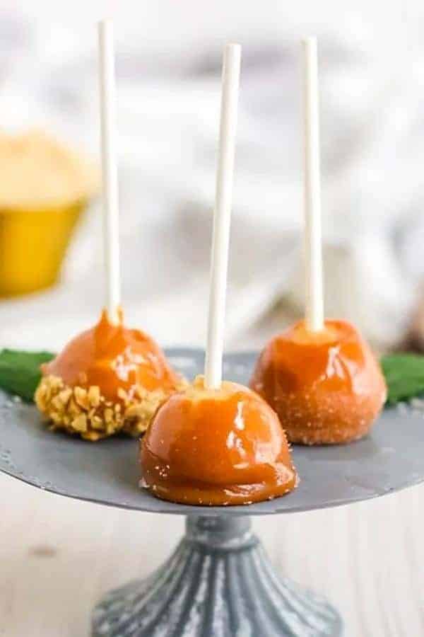 CARAMEL APPLE BITES