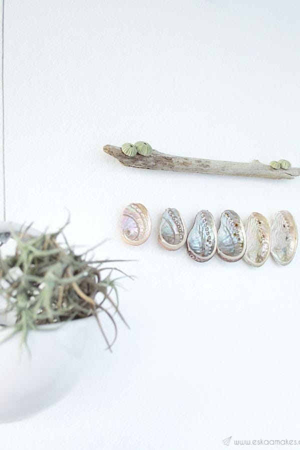 DIY SHELL DRIFTWOOD WALLHANGING