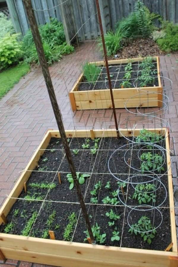 DIY DECK GARDEN BOXES