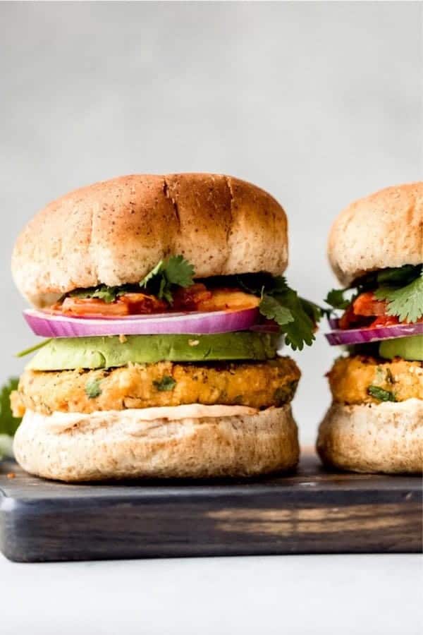 Vegan Sweet Potato Burgers