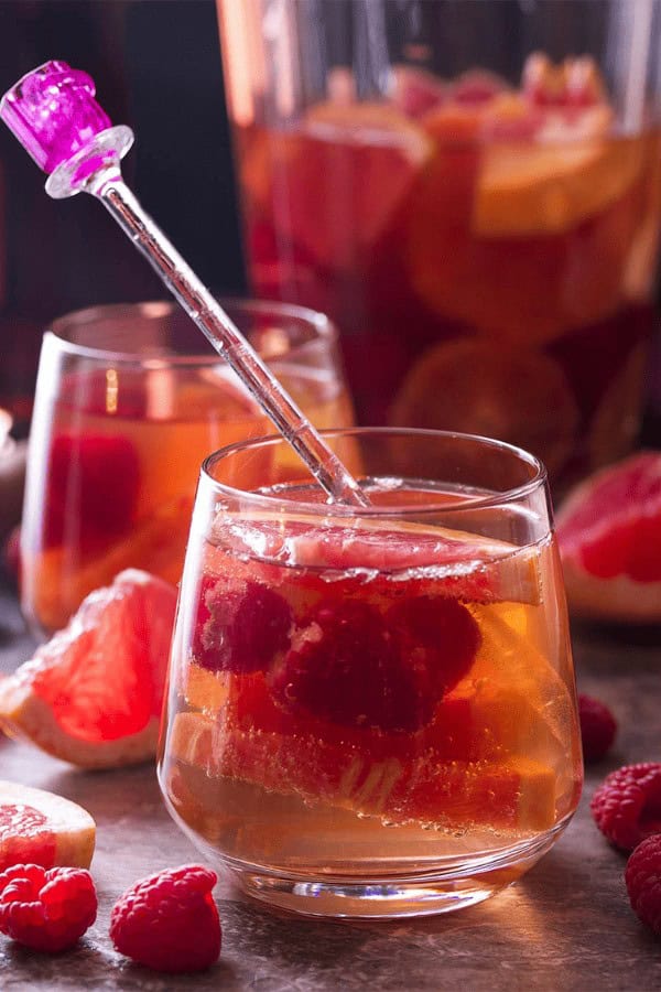 Sparkling Rosé Sangria