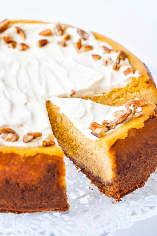 Maple Pumpkin Cheesecake