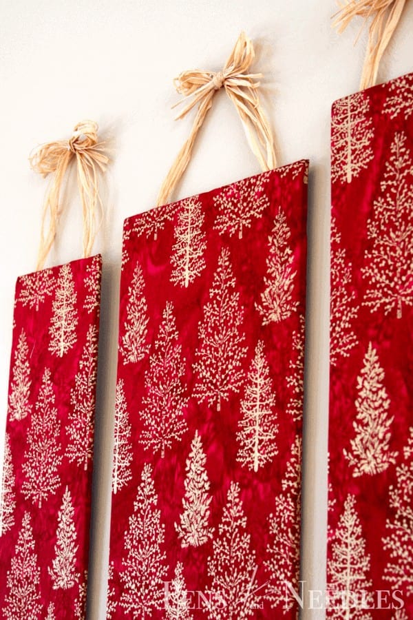 Holiday Fabric Art