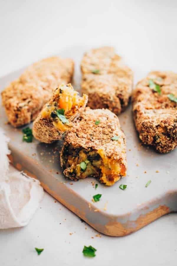 VEGAN POTATO & VEGETABLE CROQUETTES