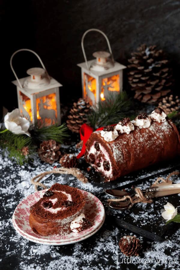 Black Forest Yule Log