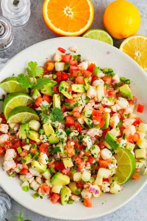 SHRIMP CEVICHE