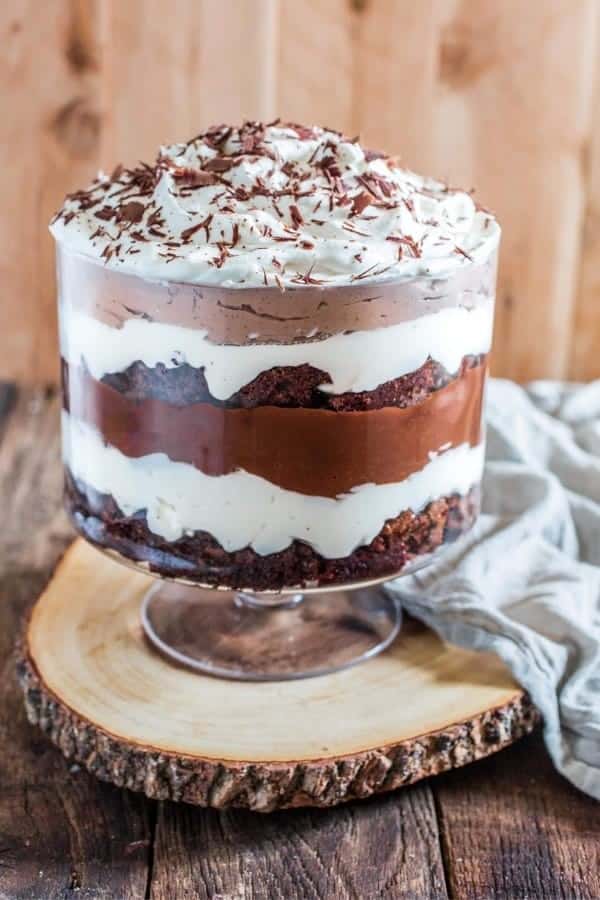 BROWNIE TRIFLE