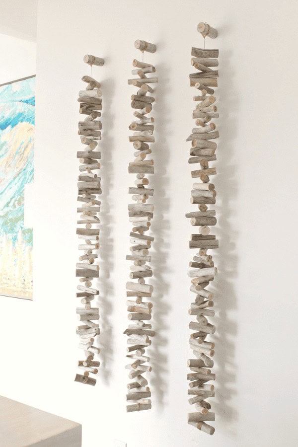 Artsy Driftwood Wall Hanging