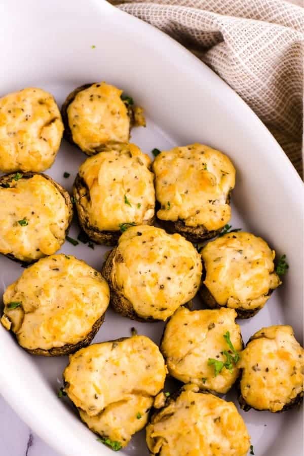 SMOKED STUFFED MUSHROOMS