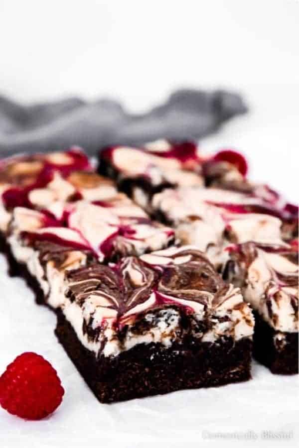 Raspberry Cheesecake Brownies