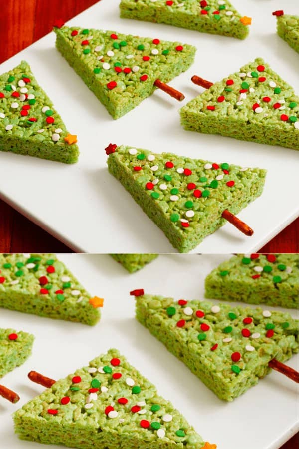 Christmas Tree Rice Krispies