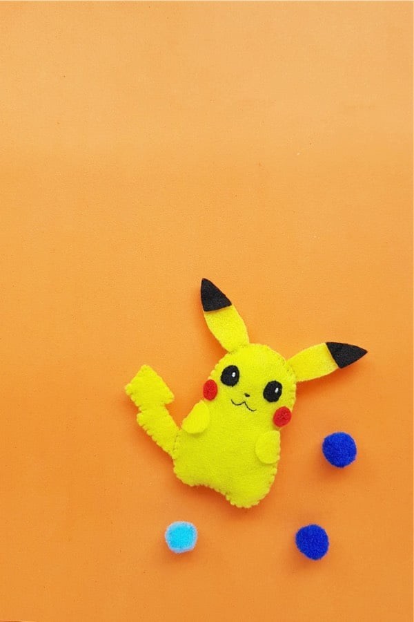 Pokémon Felt Pikachu Craft