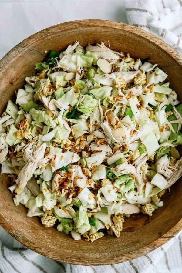 RAMEN NOODLE ORIENTAL CHICKEN SALAD