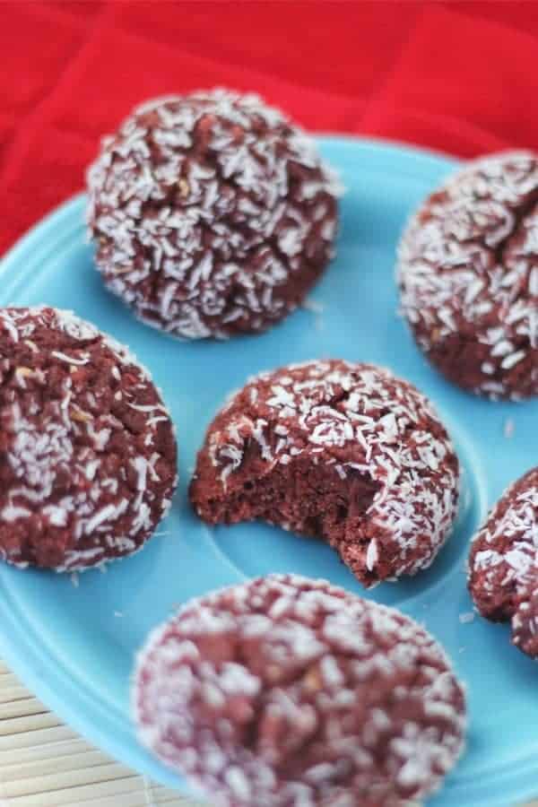 Keto Red Velvet Cookies