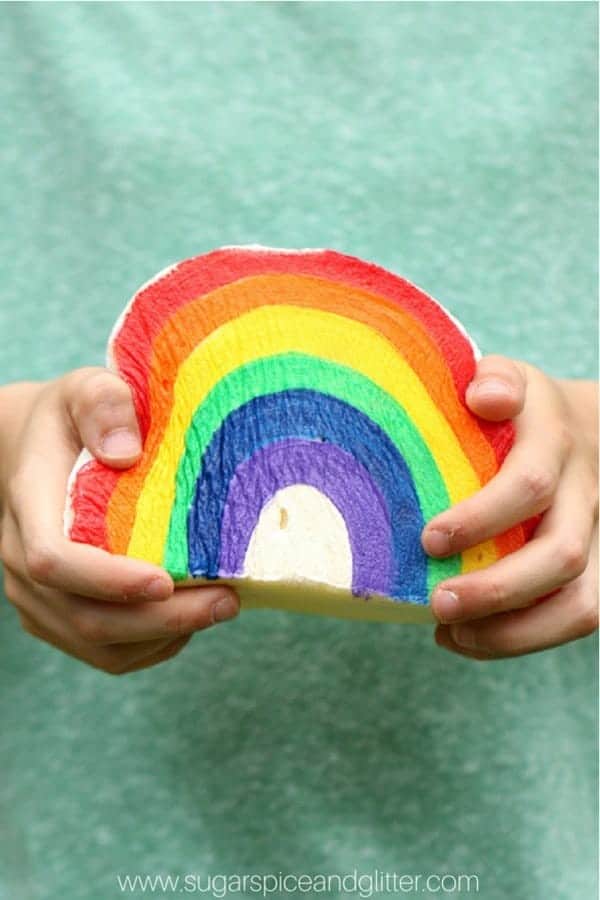 DIY Rainbow Squishy